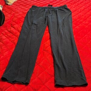 Orvis Sweat Workout Pants with Pockets Elastic Waist with Drawstring